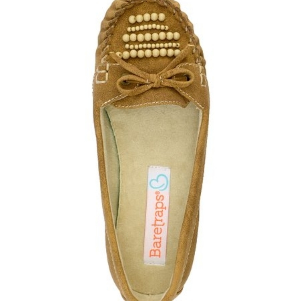 Girls Size 1 Baretraps Moccasin